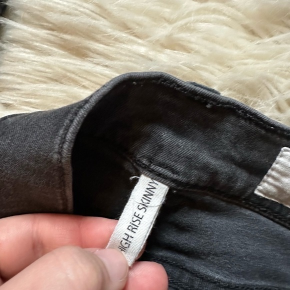 RAG & BONE High Rise Skinny Distressed Jeans - Picture 7 of 7